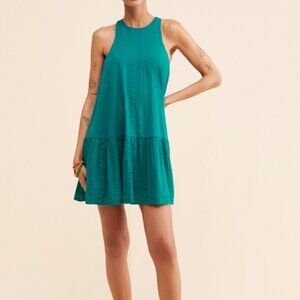 Urban Outfitters Maisy High-Neck Frock Dress
